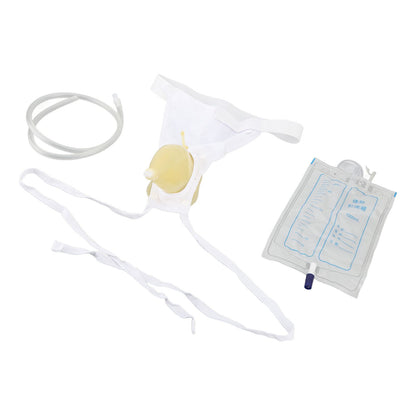 Silicone Urine Collector Reusable Portable Urinary Catheter Bag Collection Urinal Bagfor Man Woman Elderly - view 3
