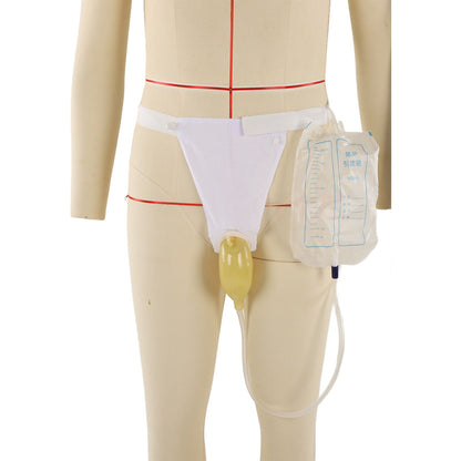 Silicone Urine Collector Reusable Portable Urinary Catheter Bag Collection Urinal Bagfor Man Woman Elderly - view 9