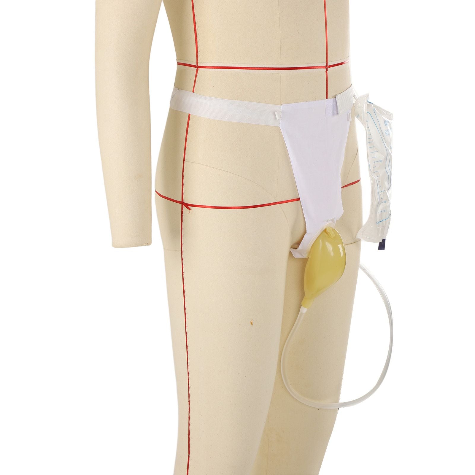 Silicone Urine Collector Reusable Portable Urinary Catheter Bag Collection Urinal Bagfor Man Woman Elderly - view 10