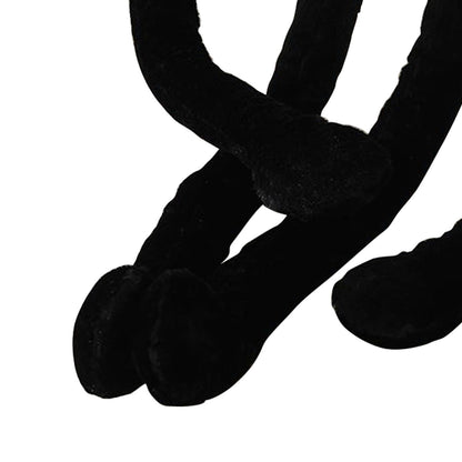 Long Legged Octopus Doll Long Legs and Feet Fine Stitching Plush Long Legs Toy for Men Women Black Cat - view 7