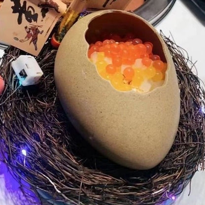 Egg Shell Bowl Ceramic Lifelike Decorative Toxic Free Noodle Dessert Bowl for Home Restaurant - view 6