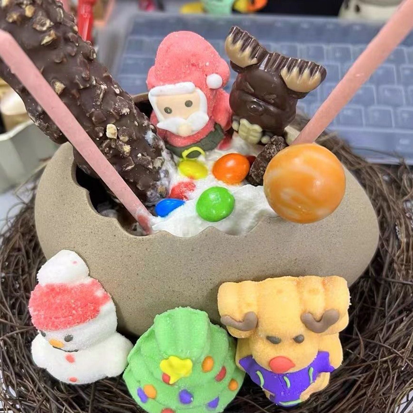 Egg Shell Bowl Ceramic Lifelike Decorative Toxic Free Noodle Dessert Bowl for Home Restaurant - view 10