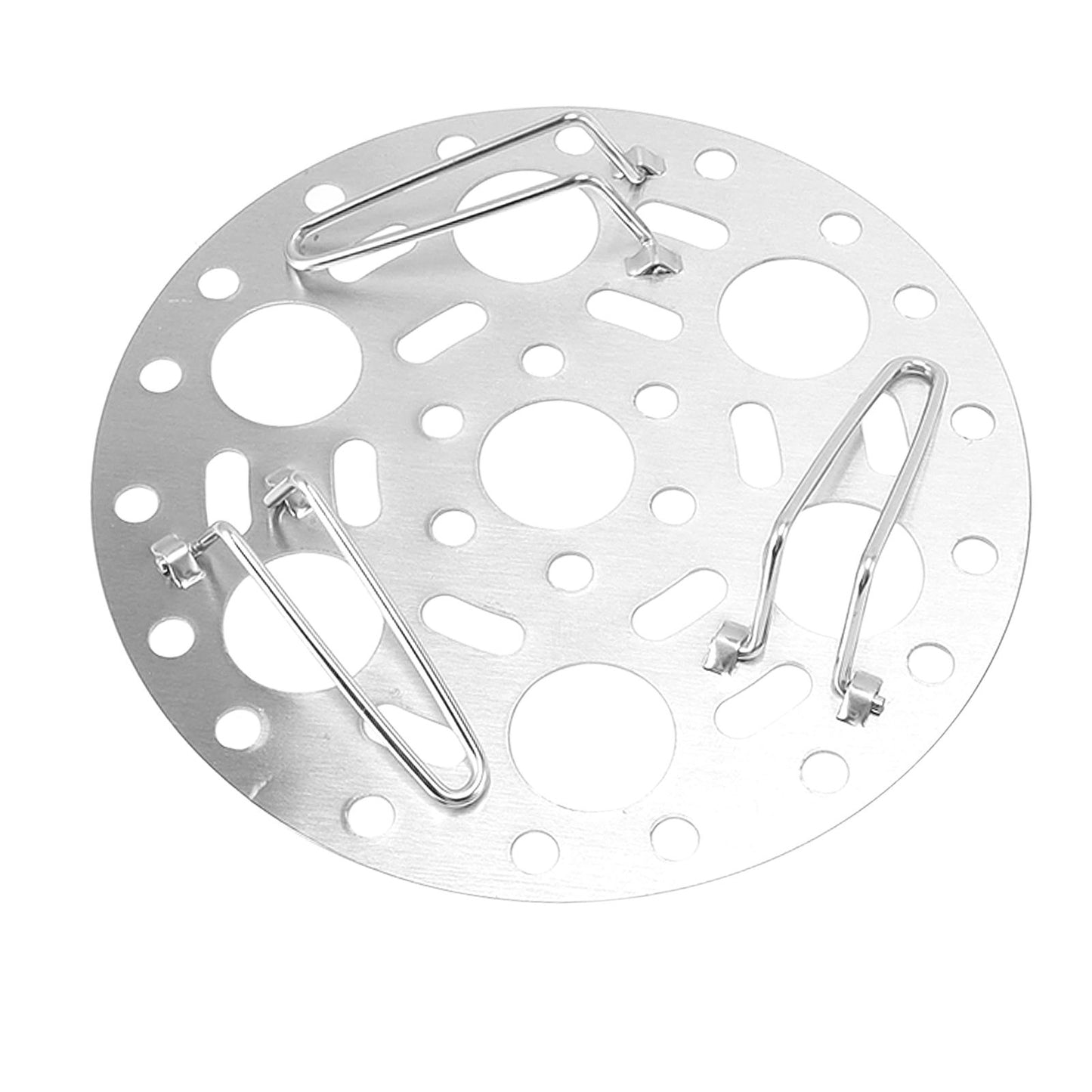 Steaming Rack Stainless Foldable Multi Function Steel Steaming Tray Dumplings Egg Steaming Tool for Home Restaurant Silver - view 10