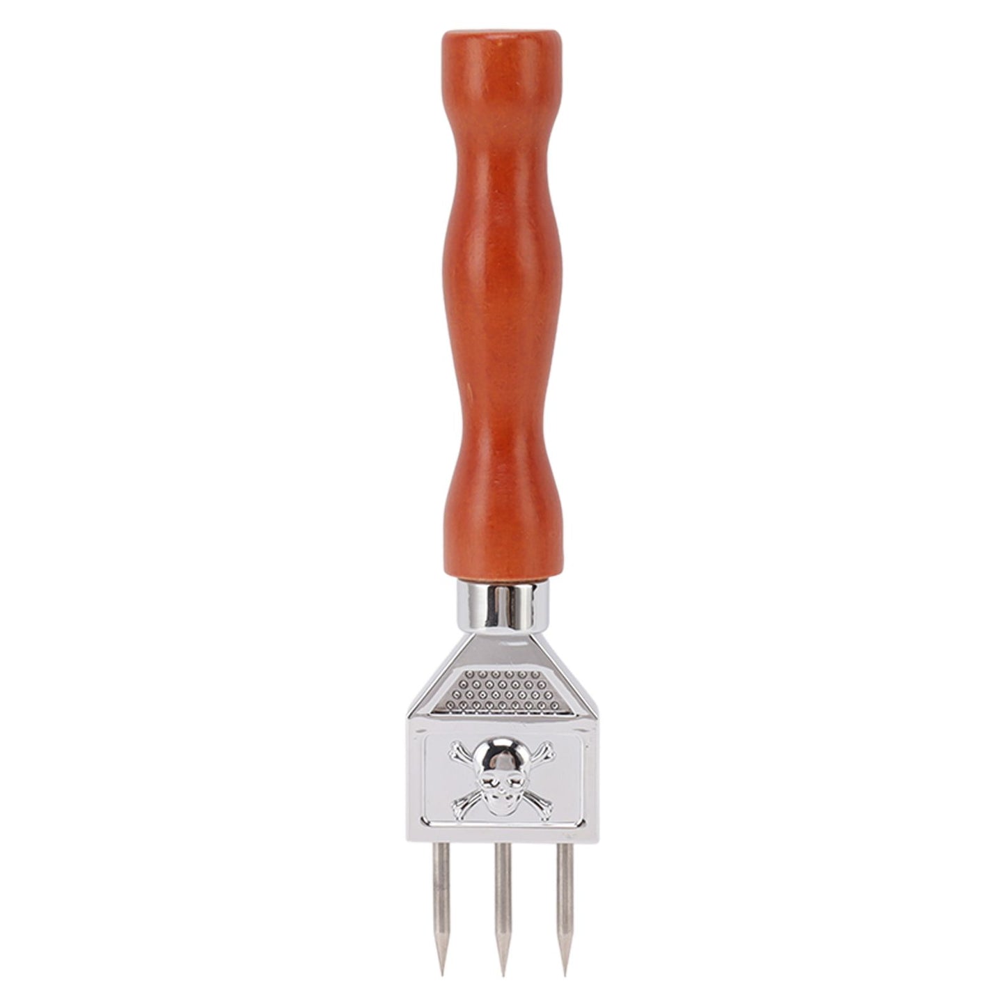 Ice Chipper 304 Stainless Steel Ice Crusher with Wooden Handle for Breaking Ice Kitchen Tool Type A