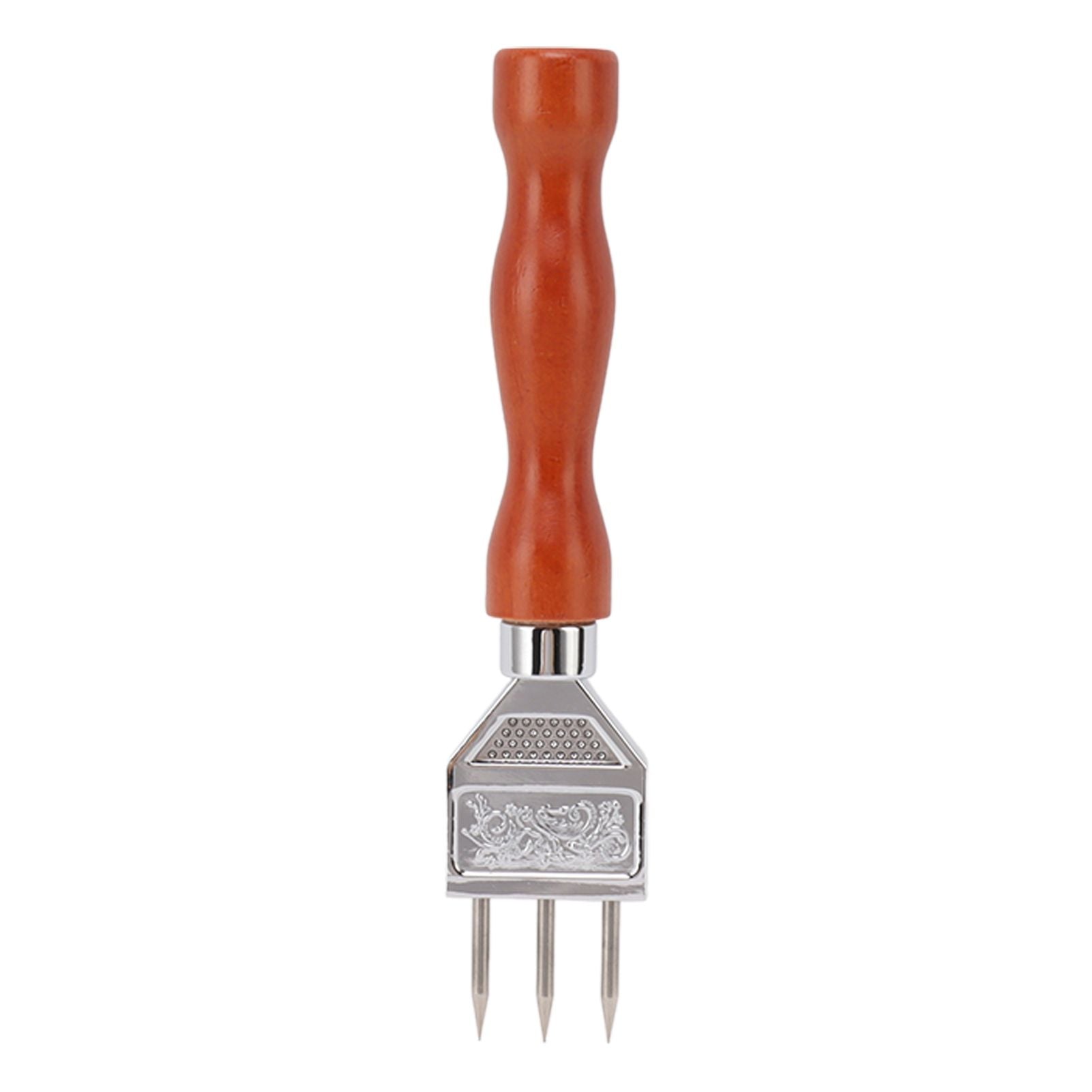 Ice Chipper 304 Stainless Steel Ice Crusher with Wooden Handle for Breaking Ice Kitchen Tool Type A - view 2
