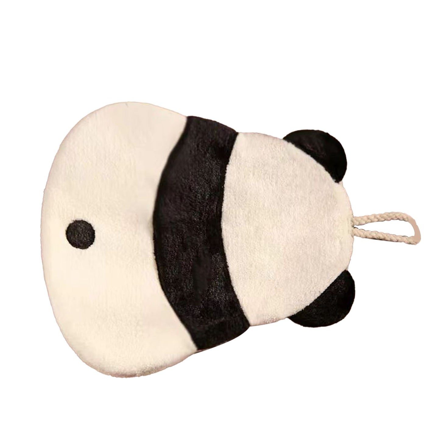 Hand Towel Thickened Cute Cartoon Animal Pattern Absorbent Hanging Kitchen Towel for Kids Home Panda Pattern - view 4