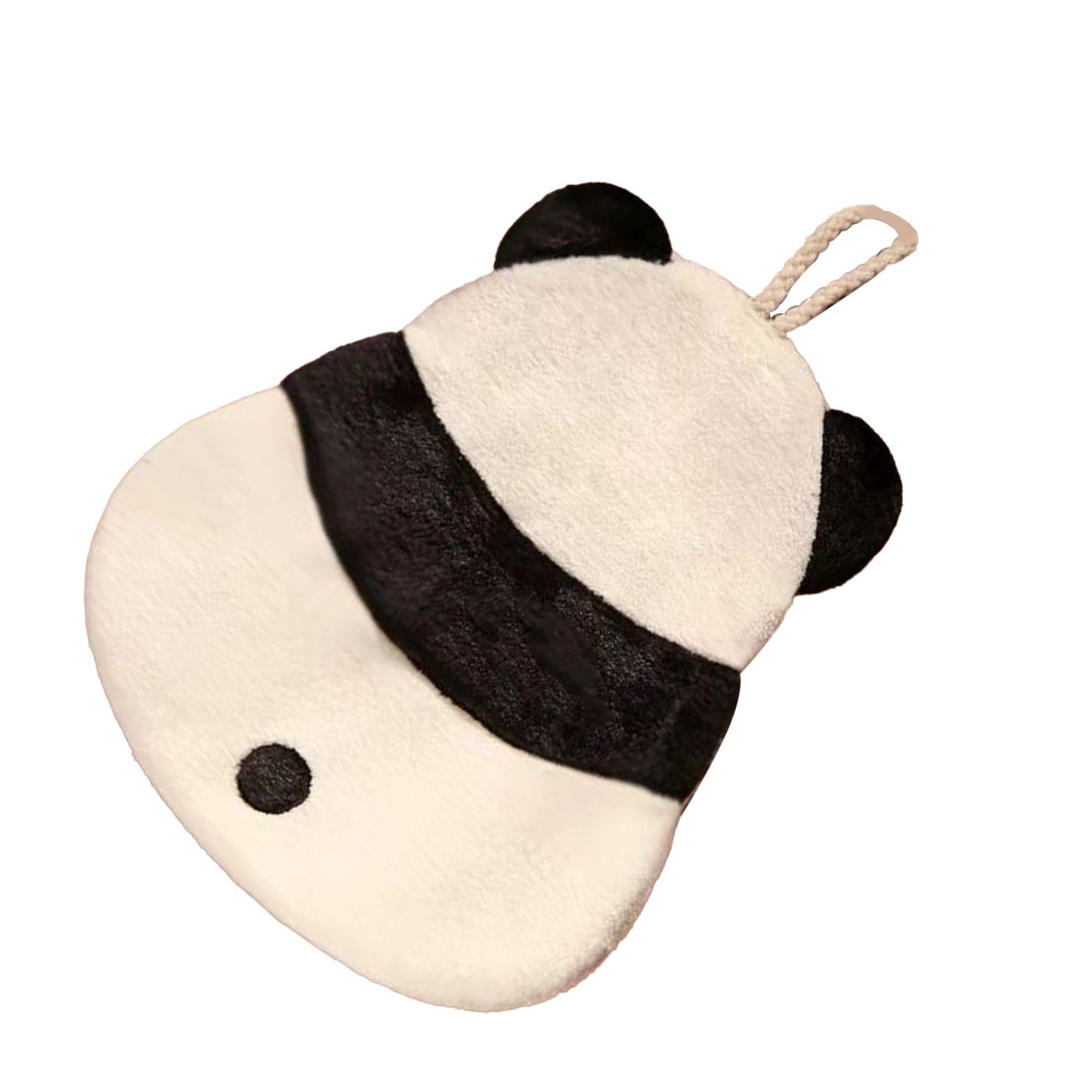 Hand Towel Thickened Cute Cartoon Animal Pattern Absorbent Hanging Kitchen Towel for Kids Home Panda Pattern - view 8