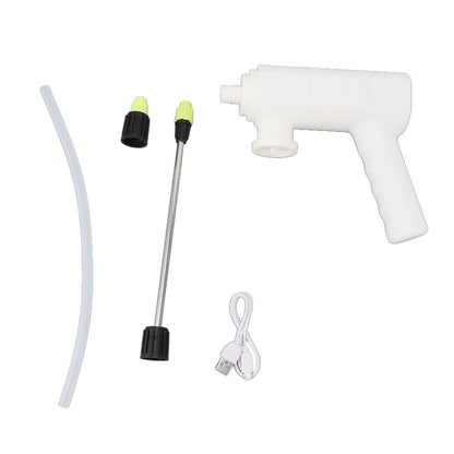 Electric Plant Sprayer Spout Battery Powered USB Rechargeable Handheld Automatic Watering Sprayer Head with Spray Bar for Home Garden B