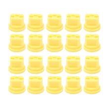 20 Pcs Flat Fan Spray Tip Uniform Spray Distribution 110 Degree Agricultural Sprayer Atomizing Nozzle 0.1‑2mm Bore Diameter