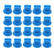 20 Pcs Flat Fan Spray Tip Uniform Spray Distribution 110 Degree Agricultural Sprayer Atomizing Nozzle 0.1‑1.0mm Bore Diameter