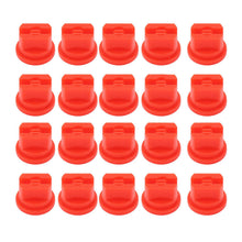 20 Pcs Flat Fan Spray Tip Uniform Spray Distribution 110 Degree Agricultural Sprayer Atomizing Nozzle 30.58mm Bore Diameter