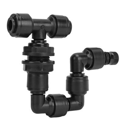 Terrarium Reptile Fogger Adjustable Aquarium Mist Sprinkler Mister Nozzle for Rainforest Tank Amphibians Plants - view 2