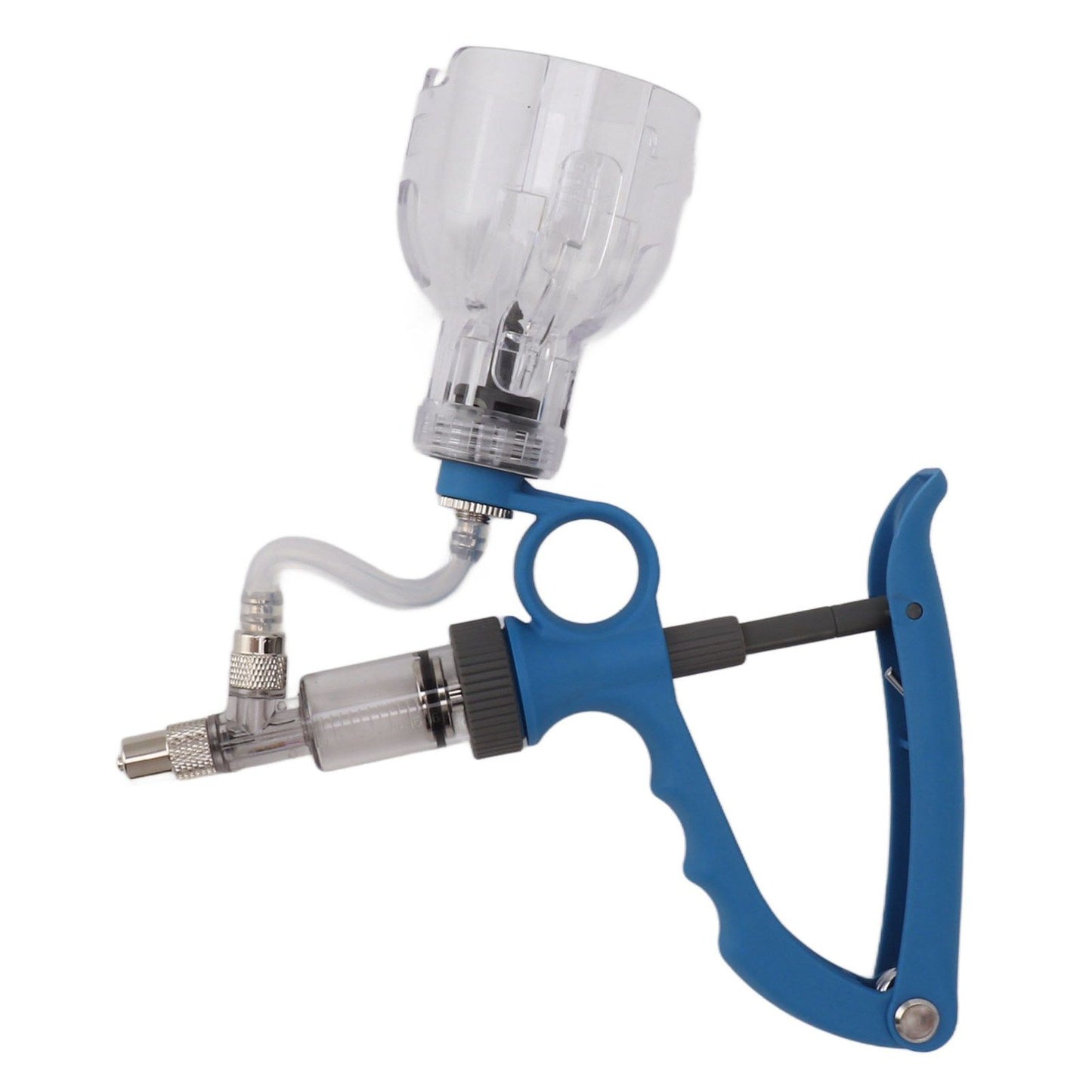 0.5ml‑6ml Livestock Syringe Adjustable Continuous Vaccine Livestock Syringe for Cattle Goat Pig Cow - view 2