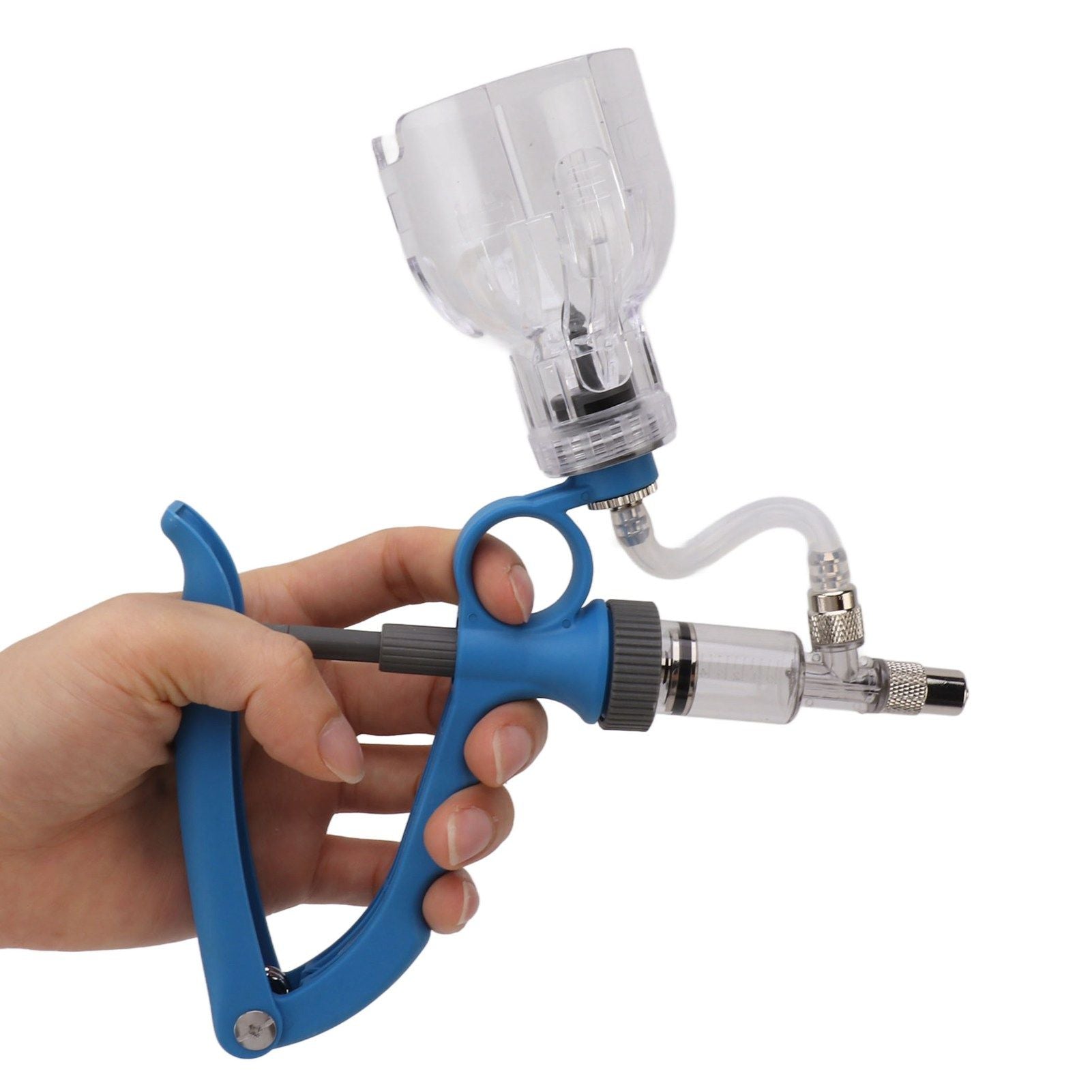 0.5ml‑6ml Livestock Syringe Adjustable Continuous Vaccine Livestock Syringe for Cattle Goat Pig Cow - view 10