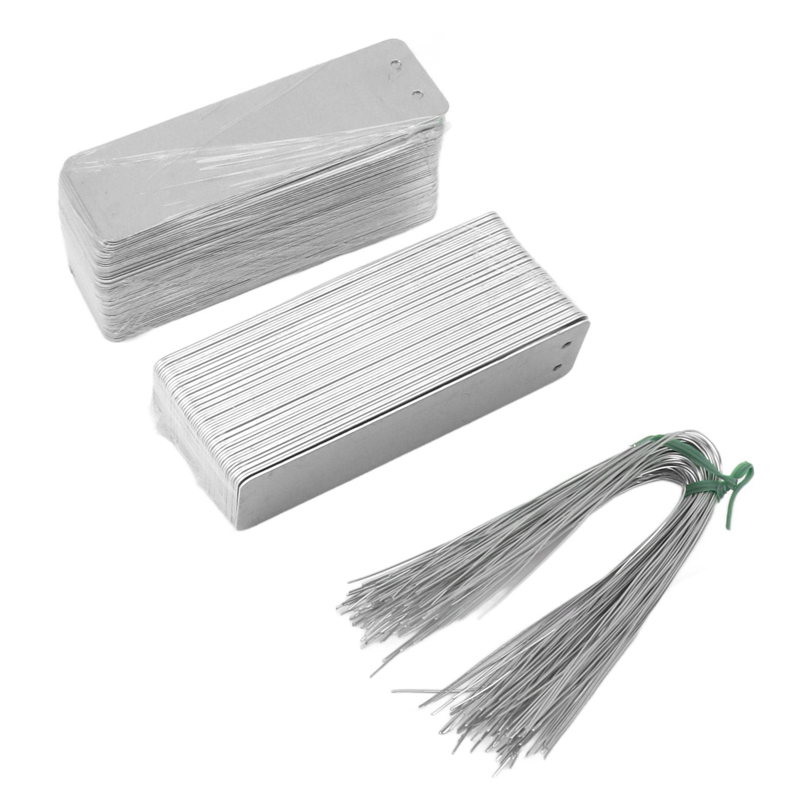 100pcs Double Sided Write On Metal Labels for Outdoor Gardening High Durability Aluminum Plant Tags Tree Identification Tags - view 3
