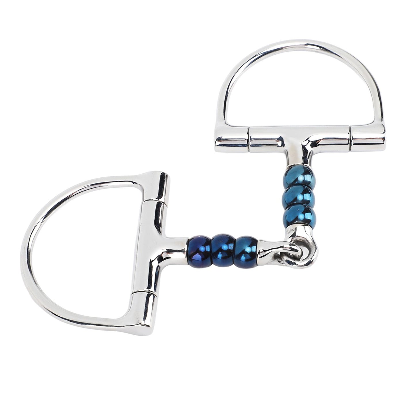 Horse Bit Stainless Steel 125mm Anti Biting Horse Mouth D Ring Snaffle Bit for Horse Farm - view 2