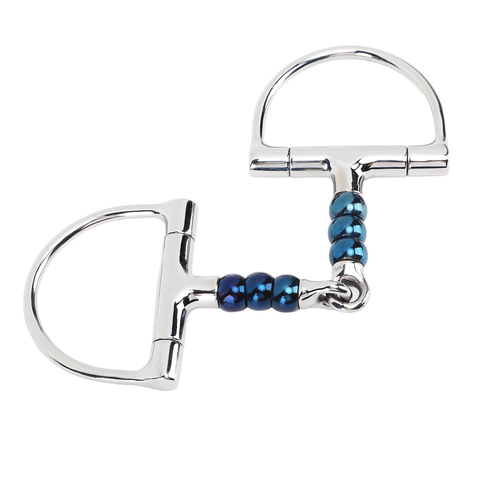 Horse Bit Stainless Steel 125mm Anti Biting Horse Mouth D Ring Snaffle Bit for Horse Farm - view 2