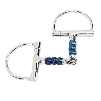 Horse Bit Stainless Steel 125mm Anti Biting Horse Mouth D Ring Snaffle Bit for Horse Farm - view 2