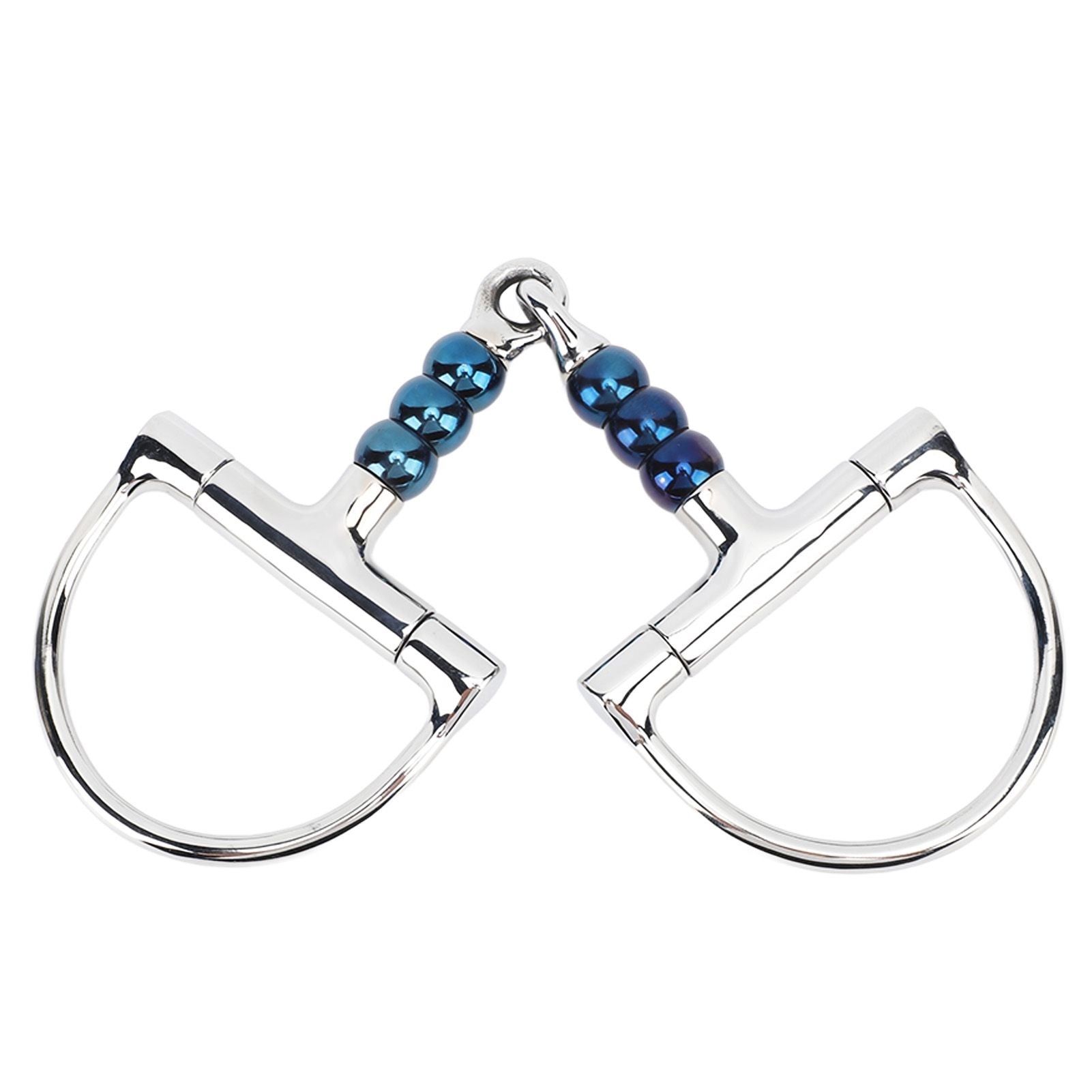 Horse Bit Stainless Steel 125mm Anti Biting Horse Mouth D Ring Snaffle Bit for Horse Farm - view 4