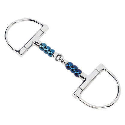 Horse Bit Stainless Steel 125mm Anti Biting Horse Mouth D Ring Snaffle Bit for Horse Farm - view 6