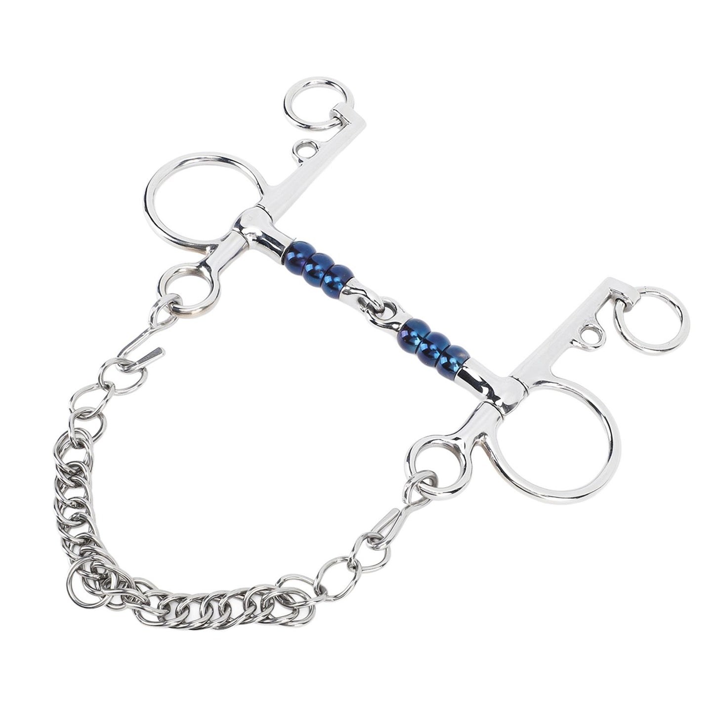 Horse Mouth Bit 125mm Stainless Steel Horse Snaffle Bit for Training Equestrian Equipment Racing Accessory - view 3