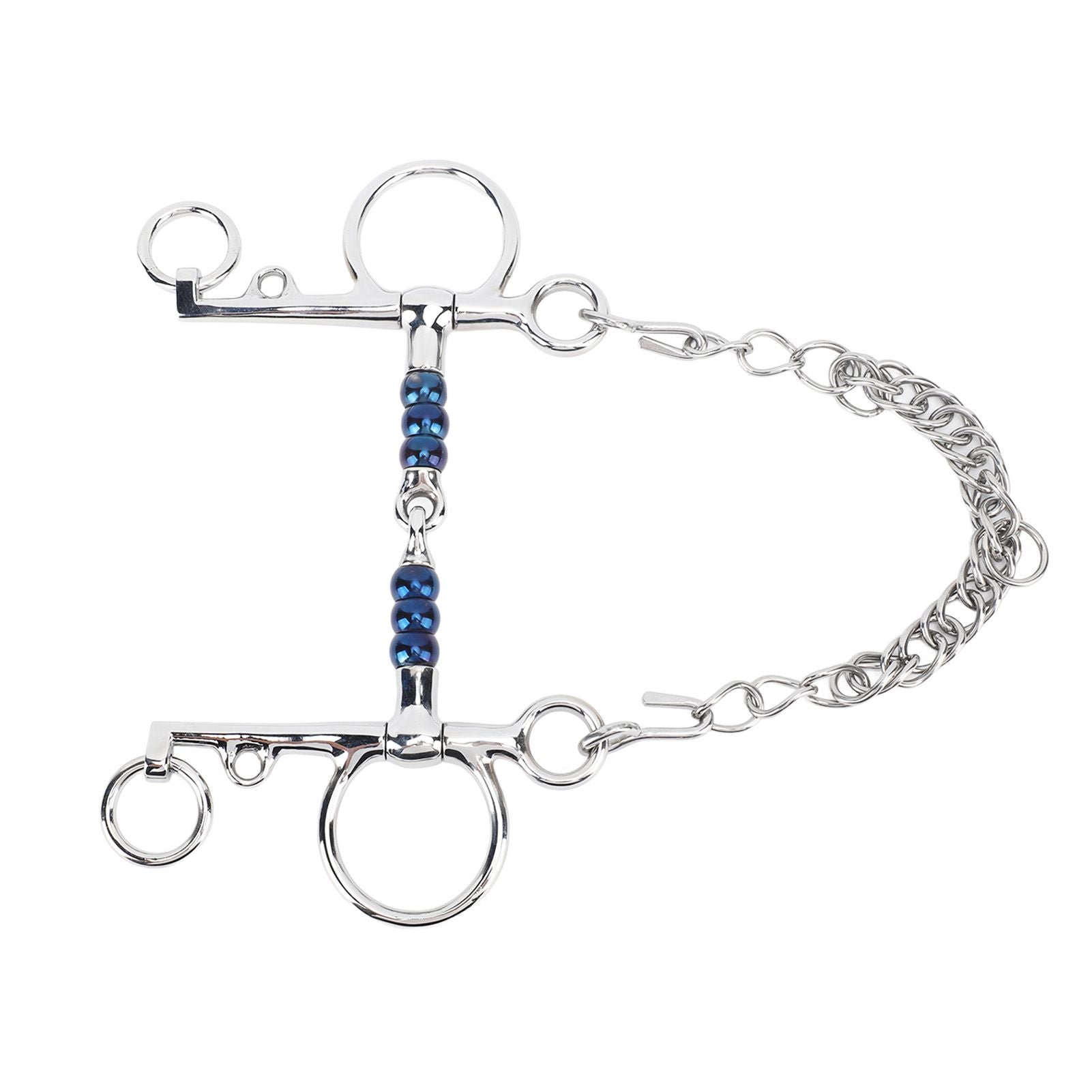 Horse Mouth Bit 125mm Stainless Steel Horse Snaffle Bit for Training Equestrian Equipment Racing Accessory - view 4