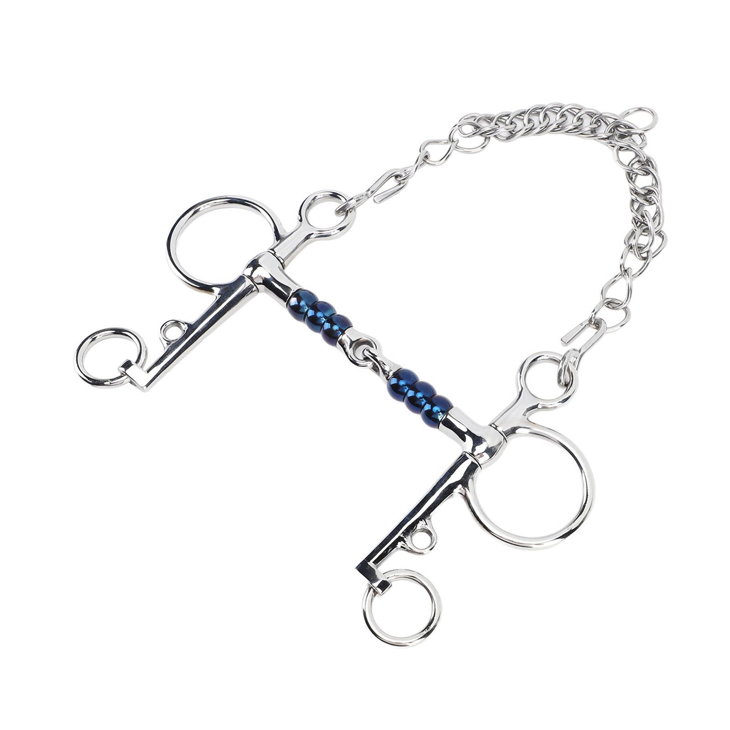 Horse Mouth Bit 125mm Stainless Steel Horse Snaffle Bit for Training Equestrian Equipment Racing Accessory - view 5
