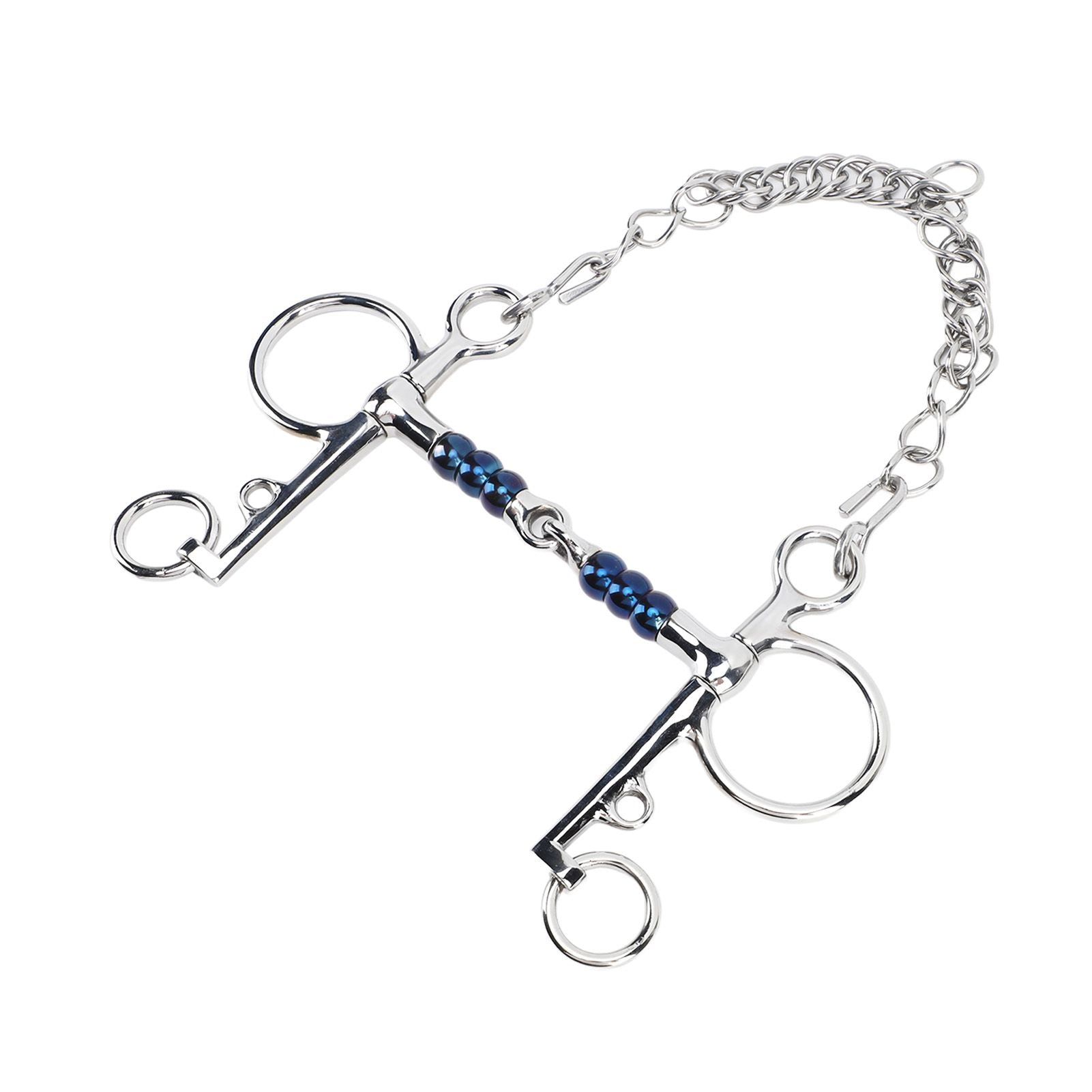 Horse Mouth Bit 125mm Stainless Steel Horse Snaffle Bit for Training Equestrian Equipment Racing Accessory - view 5