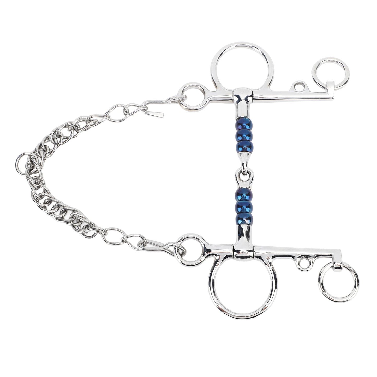 Horse Mouth Bit 125mm Stainless Steel Horse Snaffle Bit for Training Equestrian Equipment Racing Accessory - view 8