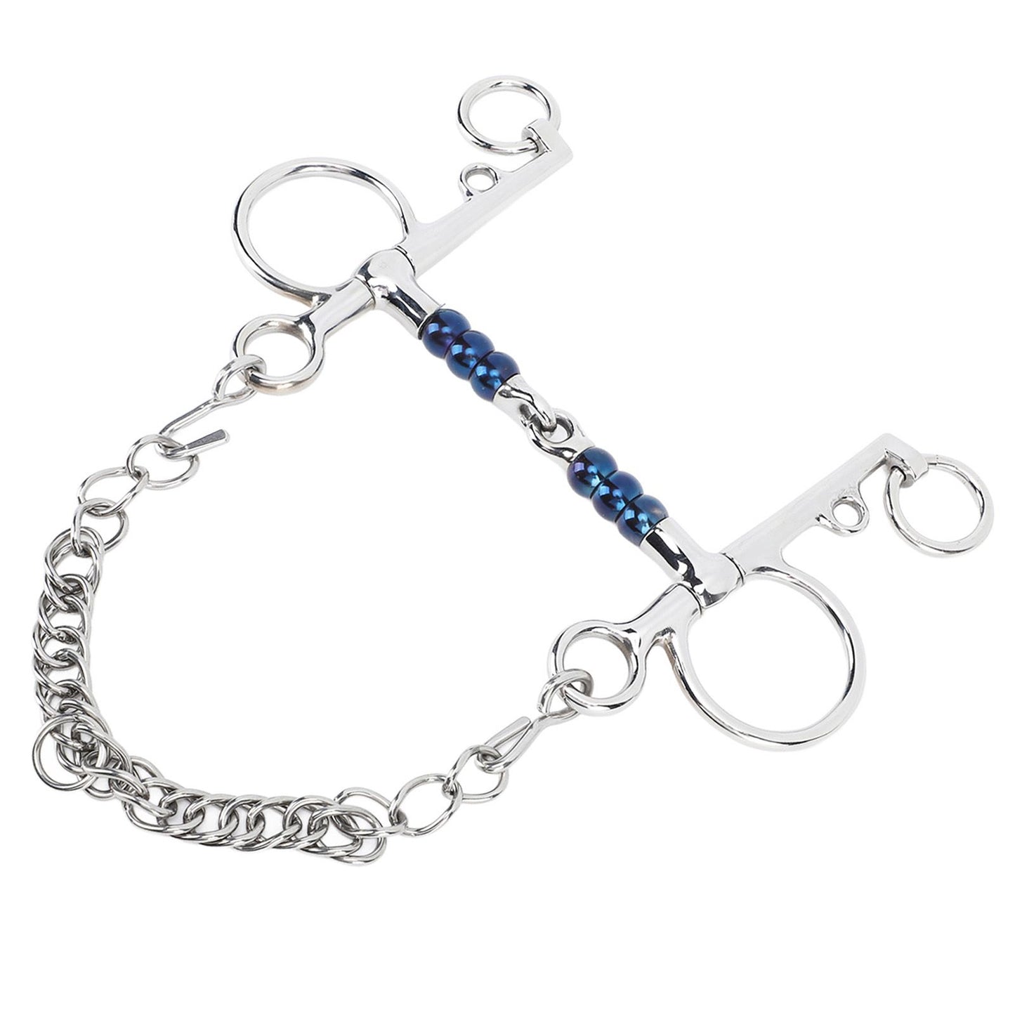 Horse Mouth Bit 125mm Stainless Steel Horse Snaffle Bit for Training Equestrian Equipment Racing Accessory - view 10