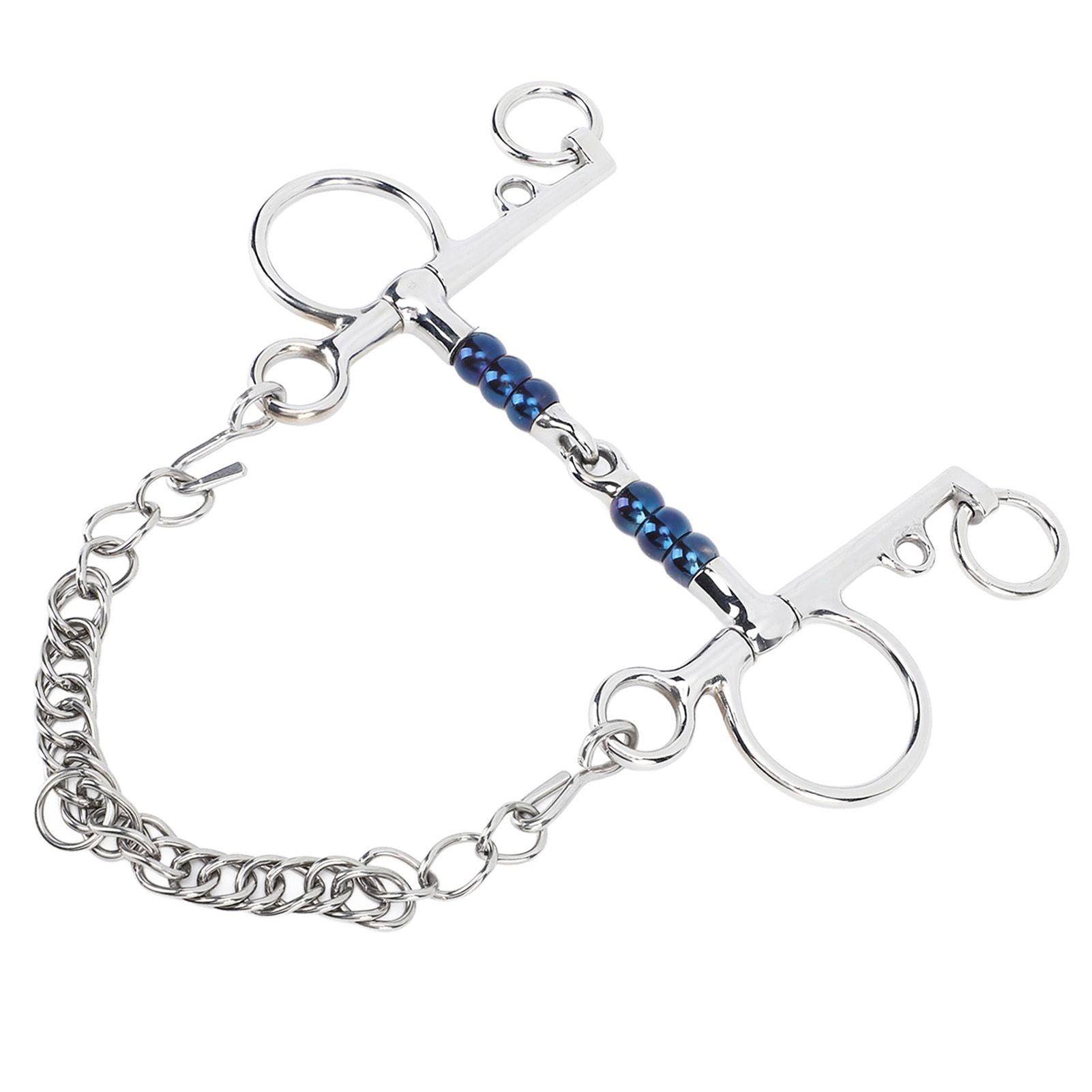 Horse Mouth Bit 125mm Stainless Steel Horse Snaffle Bit for Training Equestrian Equipment Racing Accessory - view 10