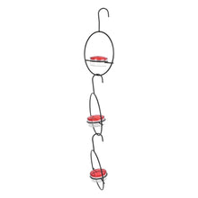 3 Pcs Hummingbird Feeder Metal Hanging Bird Feeder for Outdoor Garden Backyard Terrace - view 2