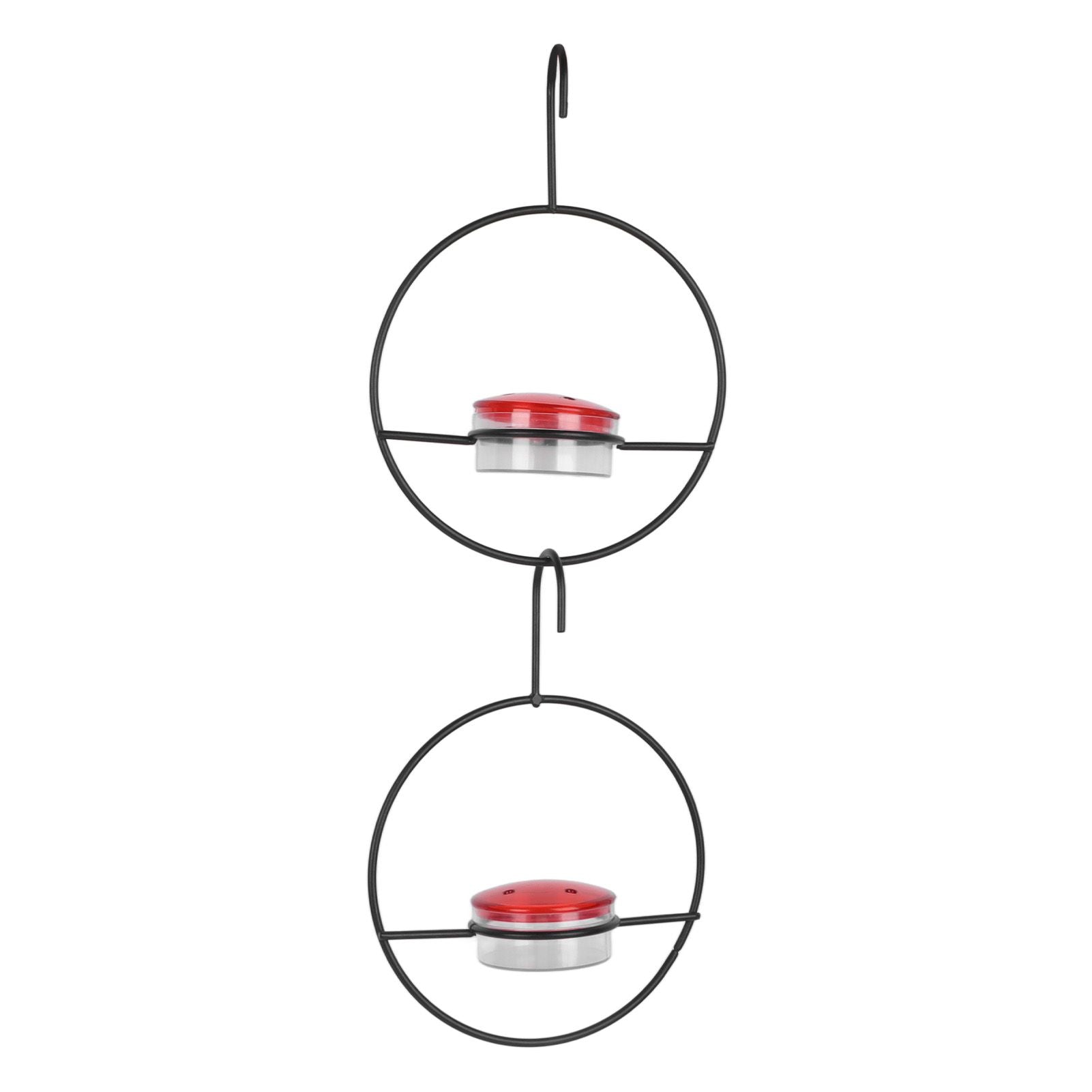 3 Pcs Hummingbird Feeder Metal Hanging Bird Feeder for Outdoor Garden Backyard Terrace - view 6