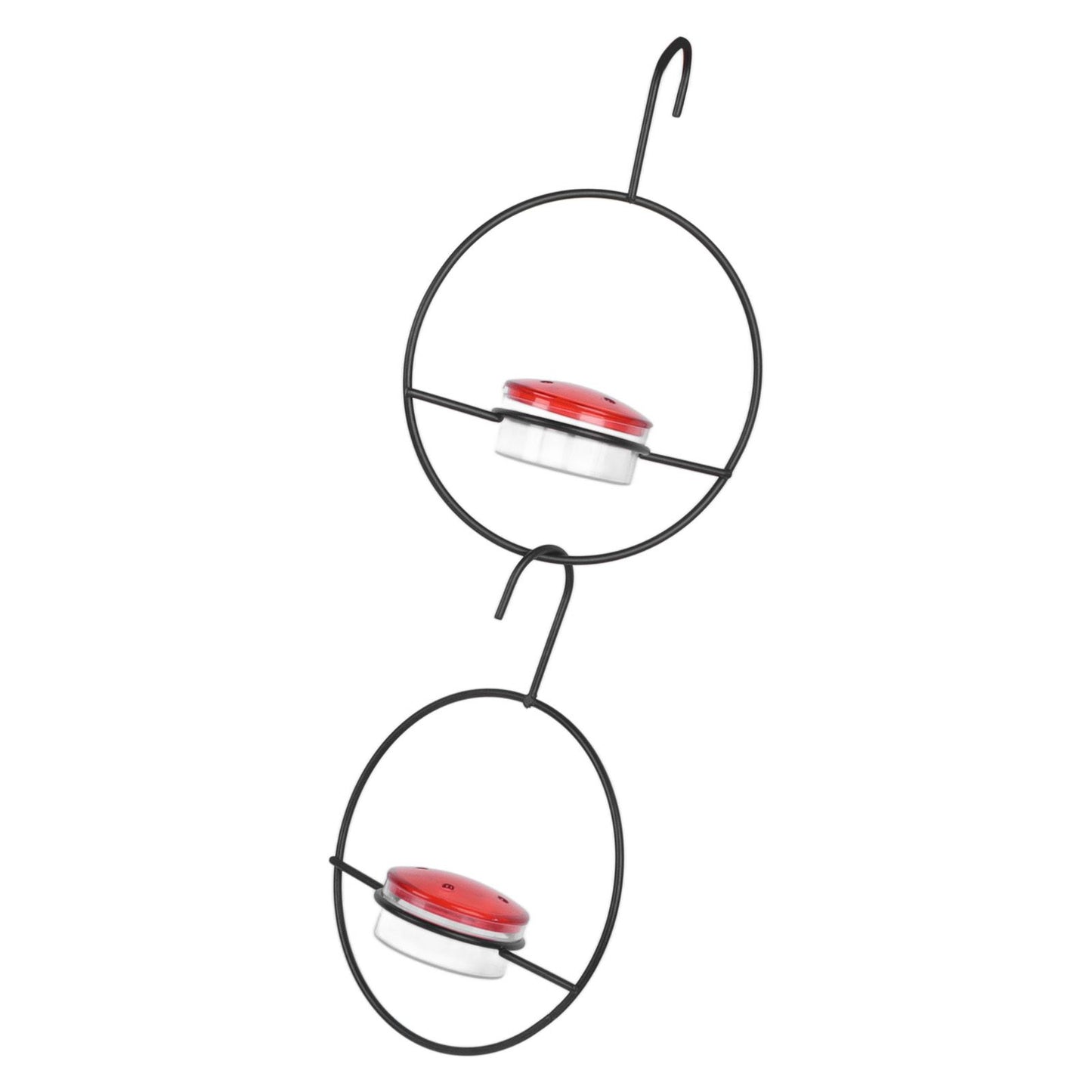 3 Pcs Hummingbird Feeder Metal Hanging Bird Feeder for Outdoor Garden Backyard Terrace - view 7