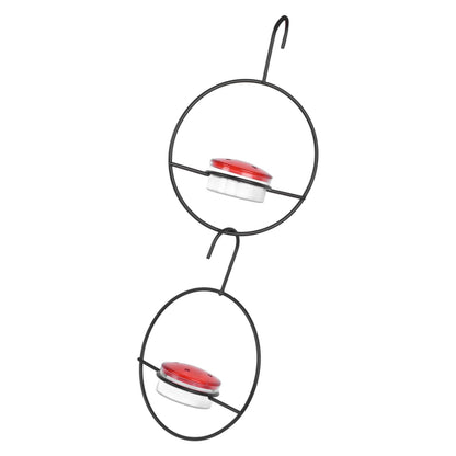 3 Pcs Hummingbird Feeder Metal Hanging Bird Feeder for Outdoor Garden Backyard Terrace - view 7