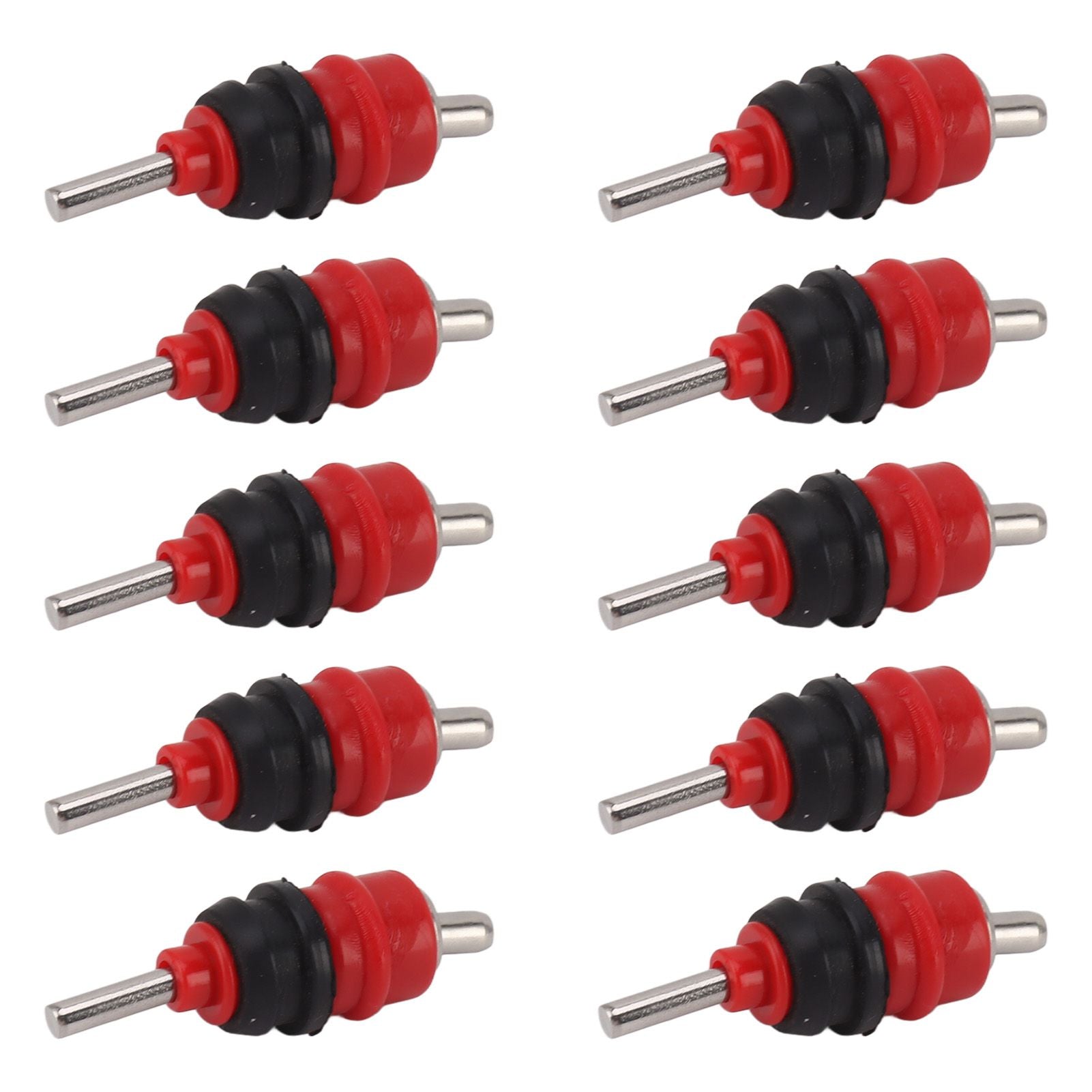 10pcs Automatic Chicken Water Nipple 360 Degree Poultry Drinking Water Chicken Duck Hen Watering Nipple Red Steel Ball - view 8