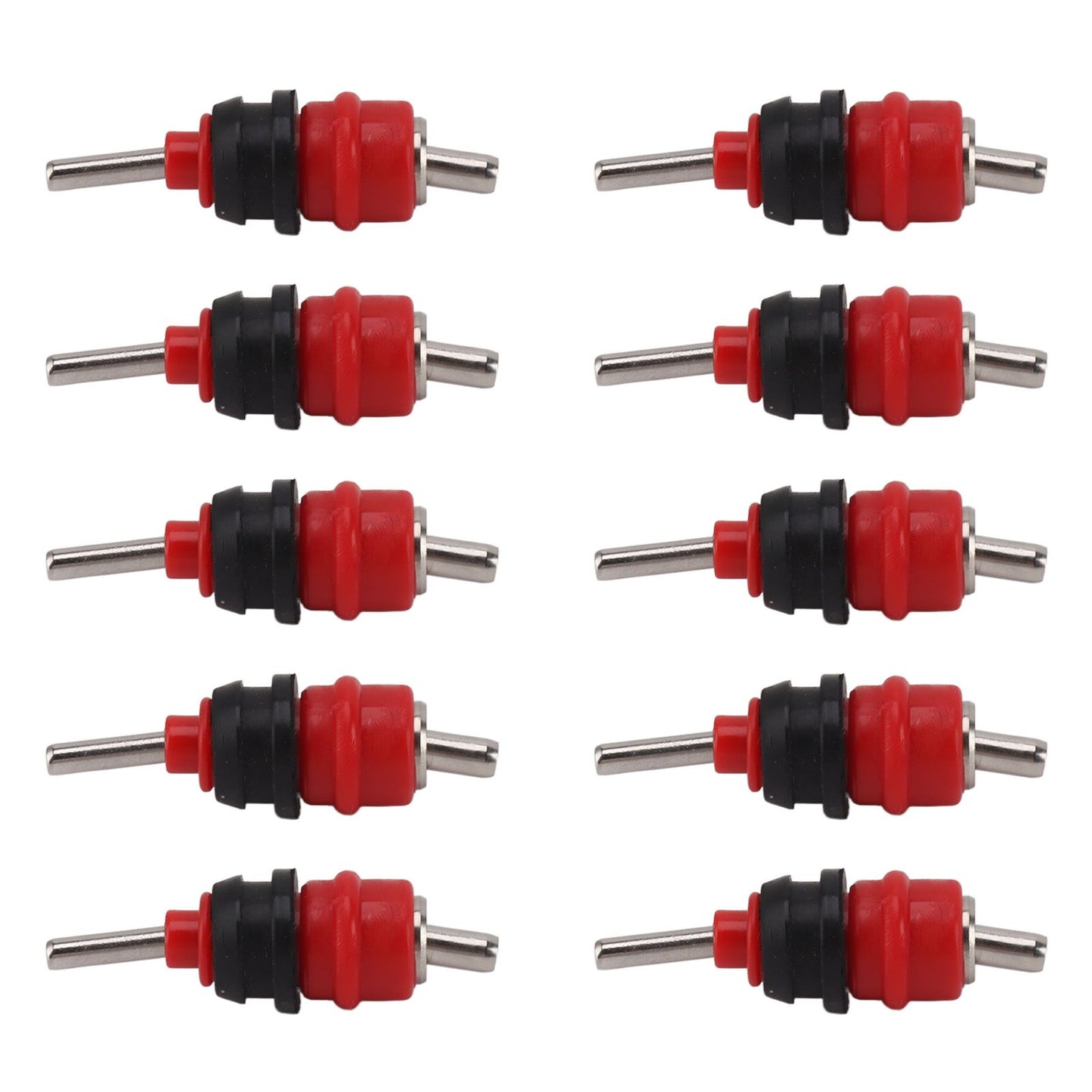 10pcs Automatic Chicken Water Nipple 360 Degree Poultry Drinking Water Chicken Duck Hen Watering Nipple Red Steel Ball - view 9