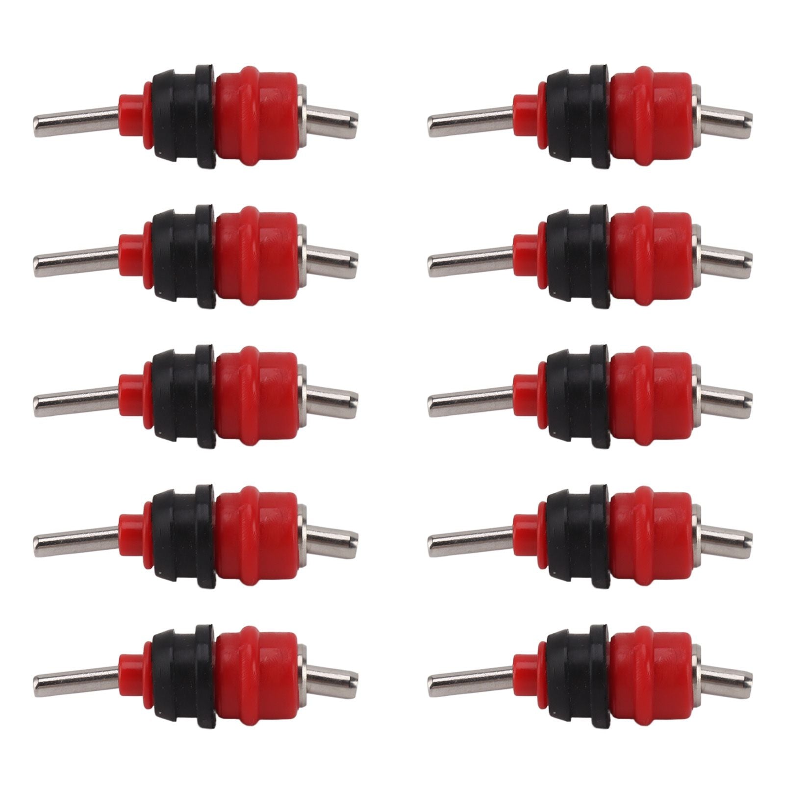 10pcs Automatic Chicken Water Nipple 360 Degree Poultry Drinking Water Chicken Duck Hen Watering Nipple Red Steel Ball - view 9