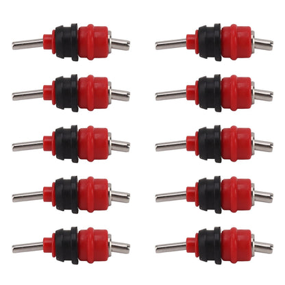 10pcs Automatic Chicken Water Nipple 360 Degree Poultry Drinking Water Chicken Duck Hen Watering Nipple Red Steel Ball - view 9