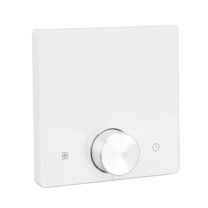 Smart Thermostat WiFi Programmable LCD Display Floor Heating Control Panel Digital Thermostat with Knob for Tuya White - view 4