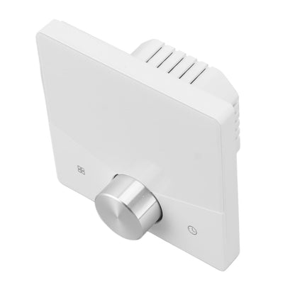 Smart Thermostat WiFi Programmable LCD Display Floor Heating Control Panel Digital Thermostat with Knob for Tuya White - view 8