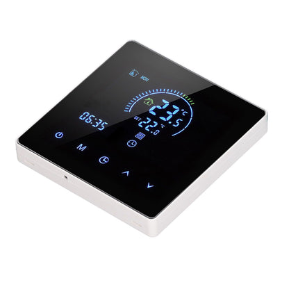 3A Smart Thermostat Intelligent Touch Color Screen LCD Display Thermostat Water Heating Boiler for Home Office Shopping Mall Store White Regular Model - view 2