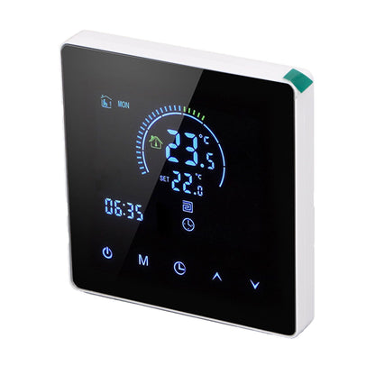 3A Smart Thermostat Intelligent Touch Color Screen LCD Display Thermostat Water Heating Boiler for Home Office Shopping Mall Store White Regular Model - view 5