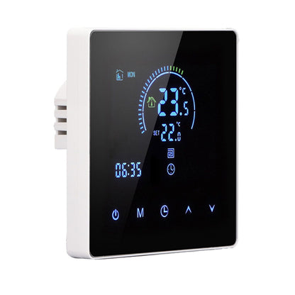 3A Smart Thermostat Intelligent Touch Color Screen LCD Display Thermostat Water Heating Boiler for Home Office Shopping Mall Store White Regular Model - view 6