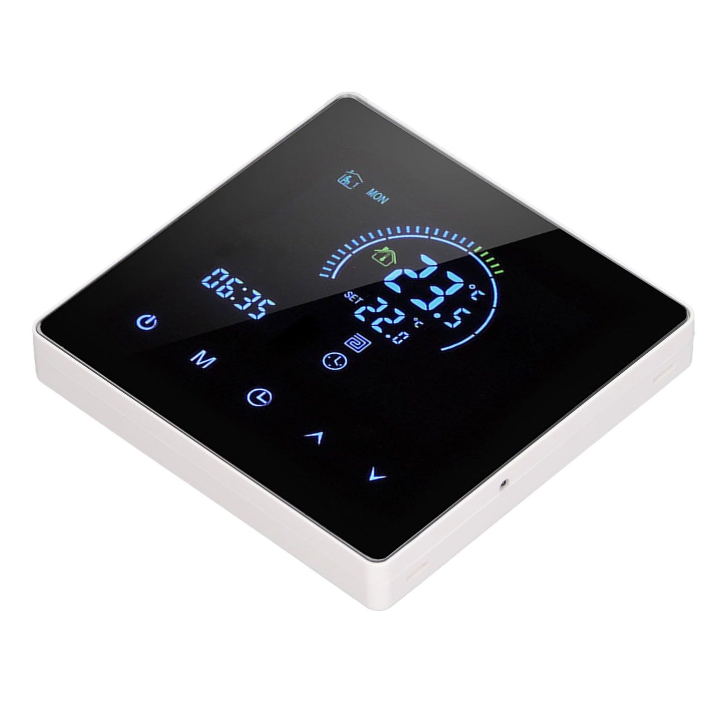 3A Smart Thermostat Intelligent Touch Color Screen LCD Display Thermostat Water Heating Boiler for Home Office Shopping Mall Store White Regular Model - view 8