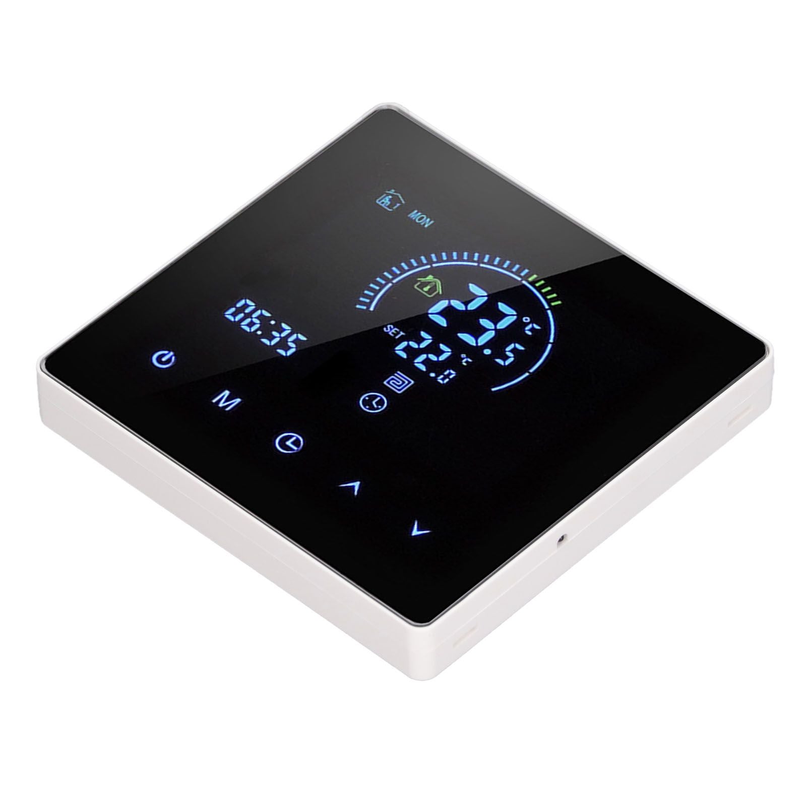 3A Smart Thermostat Intelligent Touch Color Screen LCD Display Thermostat Water Heating Boiler for Home Office Shopping Mall Store White Regular Model - view 8