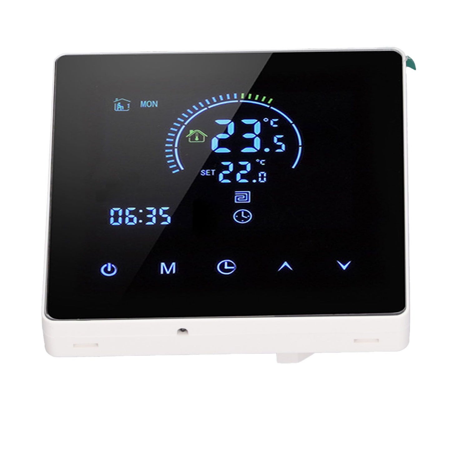 3A Smart Thermostat Intelligent Touch Color Screen LCD Display Thermostat Water Heating Boiler for Home Office Shopping Mall Store White Regular Model - view 9
