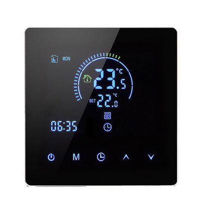 3A Smart Thermostat Intelligent Touch Color Screen LCD Display Thermostat Water Heating Boiler for Home Office Shopping Mall Store White Regular Model - view 10
