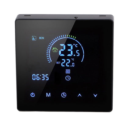 16A Digital Thermostat with LCD Display Programmable Thermostat Electric Heating Thermostat for Home Office Hotel AC 90V‑240V Black WiFi - view 6