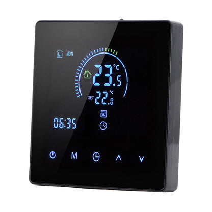 16A Digital Thermostat with LCD Display Programmable Thermostat Electric Heating Thermostat for Home Office Hotel AC 90V‑240V Black WiFi - view 8